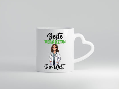 Beste Tierärztin | Mediziner Tiermedizin v2 Humor Tierliebhaber Geschenkidee