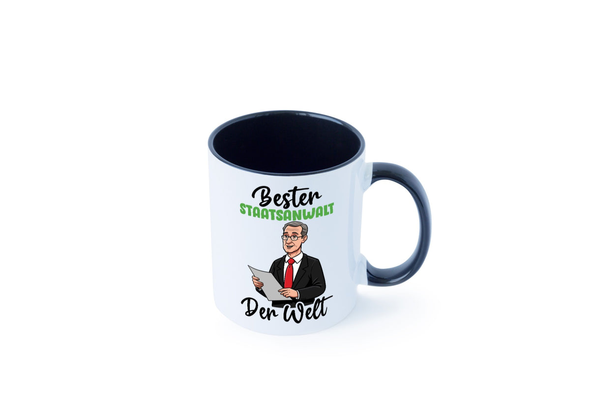 Bester Staatsanwalt | Anwalt Jurist v2 Geschenkidee Humor Tasse