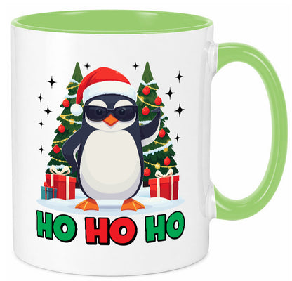 Ho | Weihnachts Pinguine Weihnachten lustig Humor Geschenkidee Geschenk Tasse