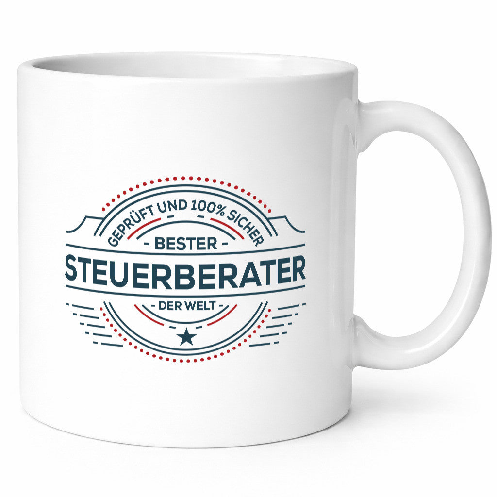 Geprüft und sicher: Steuerberater | Steuern Geschenk Humor Geschenkidee