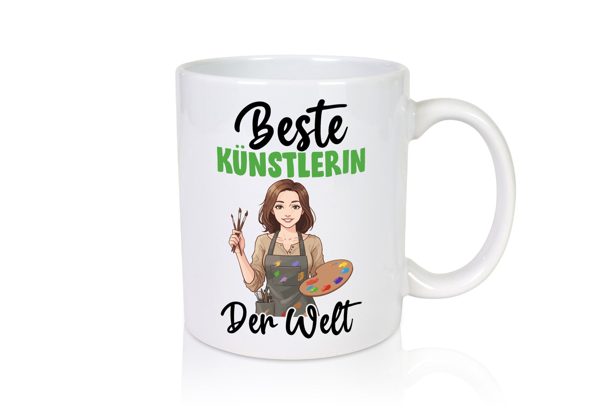 Beste Künstlerin | Kunst Geschenk Humor Geschenkidee lustiger Spruch Tasse
