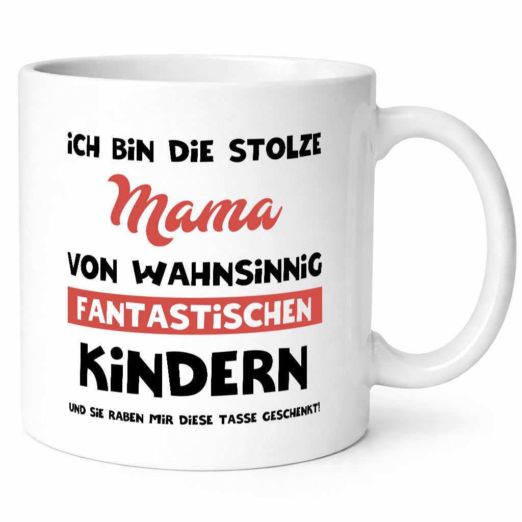 Fantasiesche Kinder | Geschenk Beste Mama lustig Familie Geschenkidee Tasse