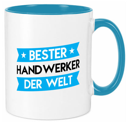 Bester Handwerker |Handwerk lustig Humor Geschenkidee Geschenk Tasse