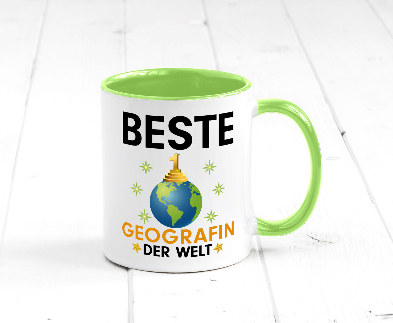 Welt Beste Geografin | Geografie lustiger Spruch Geschenk Humor Geschenkidee