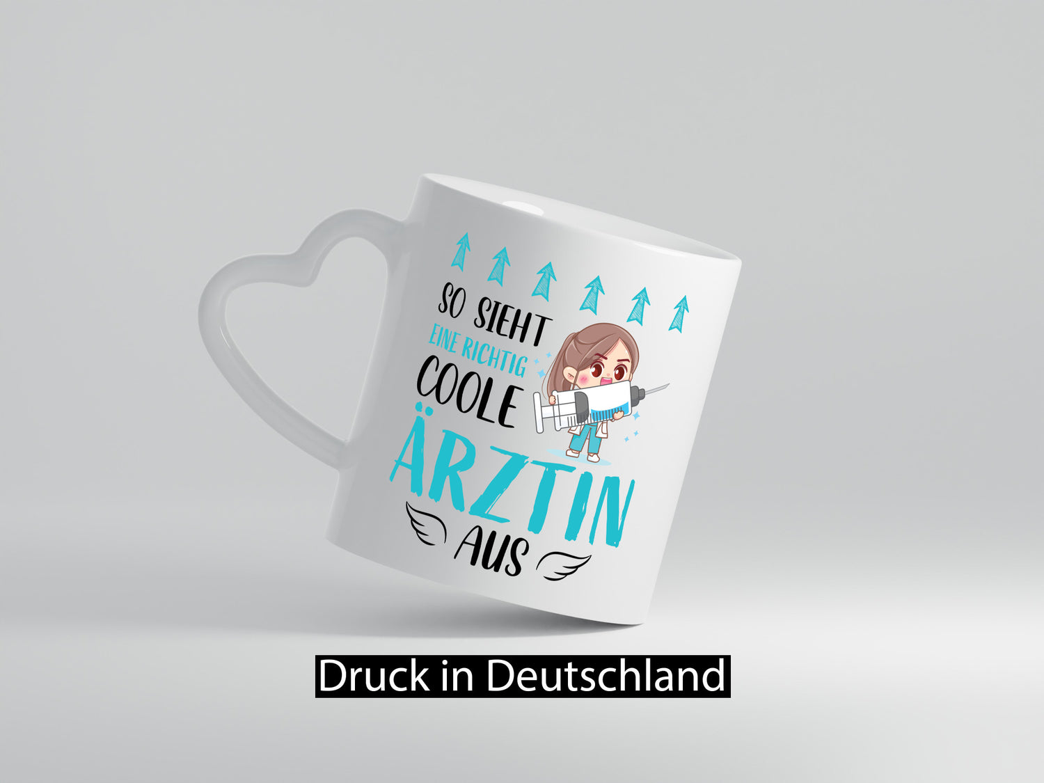 So sieht eine richtig Coole Ärztin aus | Krankenhaus Geschenk Humor