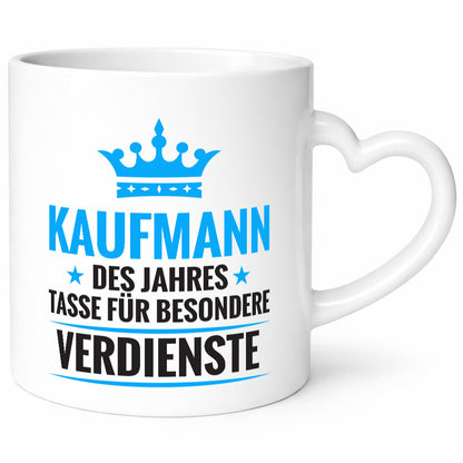 Besonderer Verdienst: Kaufmann Kaufmänner lustig Humor Geschenkidee Geschenk