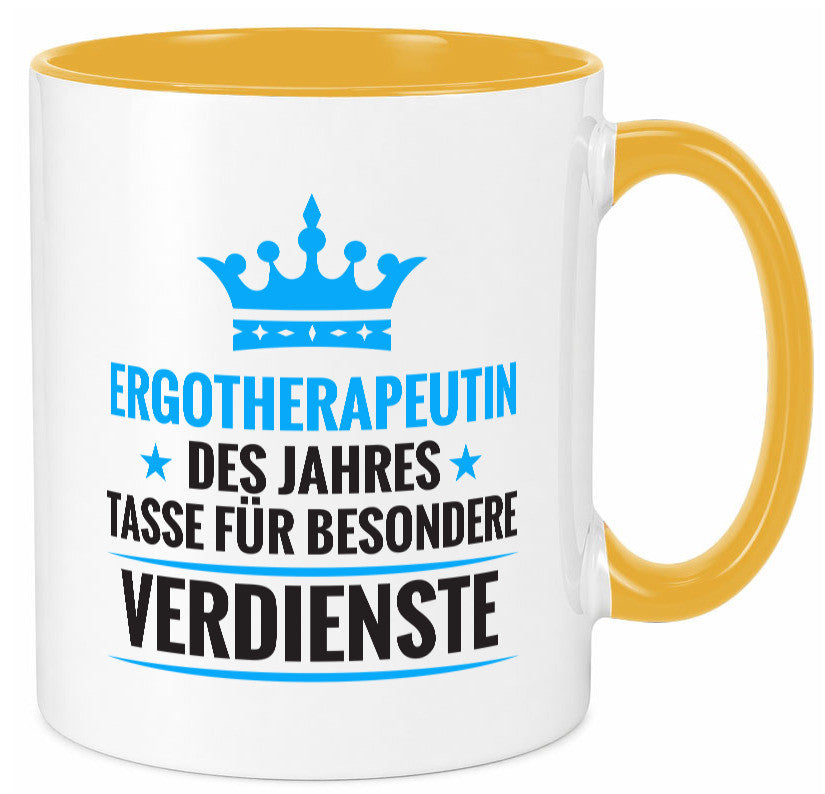 Besonderer Verdienst: Ergotherapeutin | Ergotherapie lustig Humor Geschenkidee