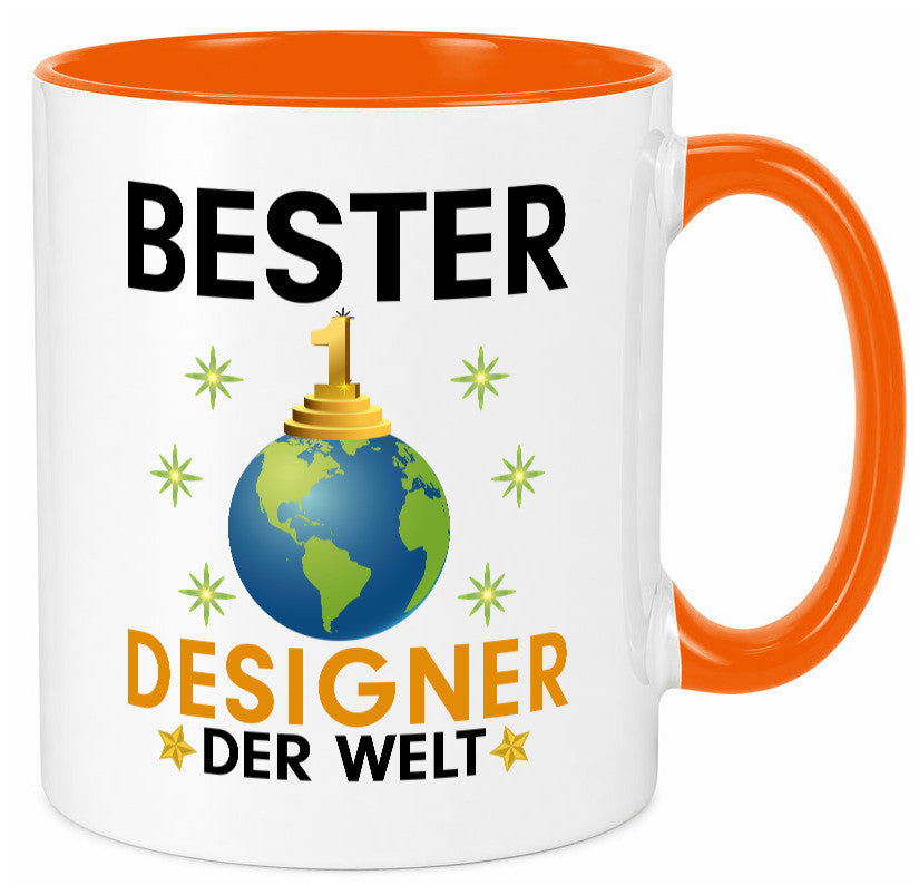 Welt Bester Designer Beruf | Mode Geschenk Arbeit Kollegen Büro lustiger Spruch