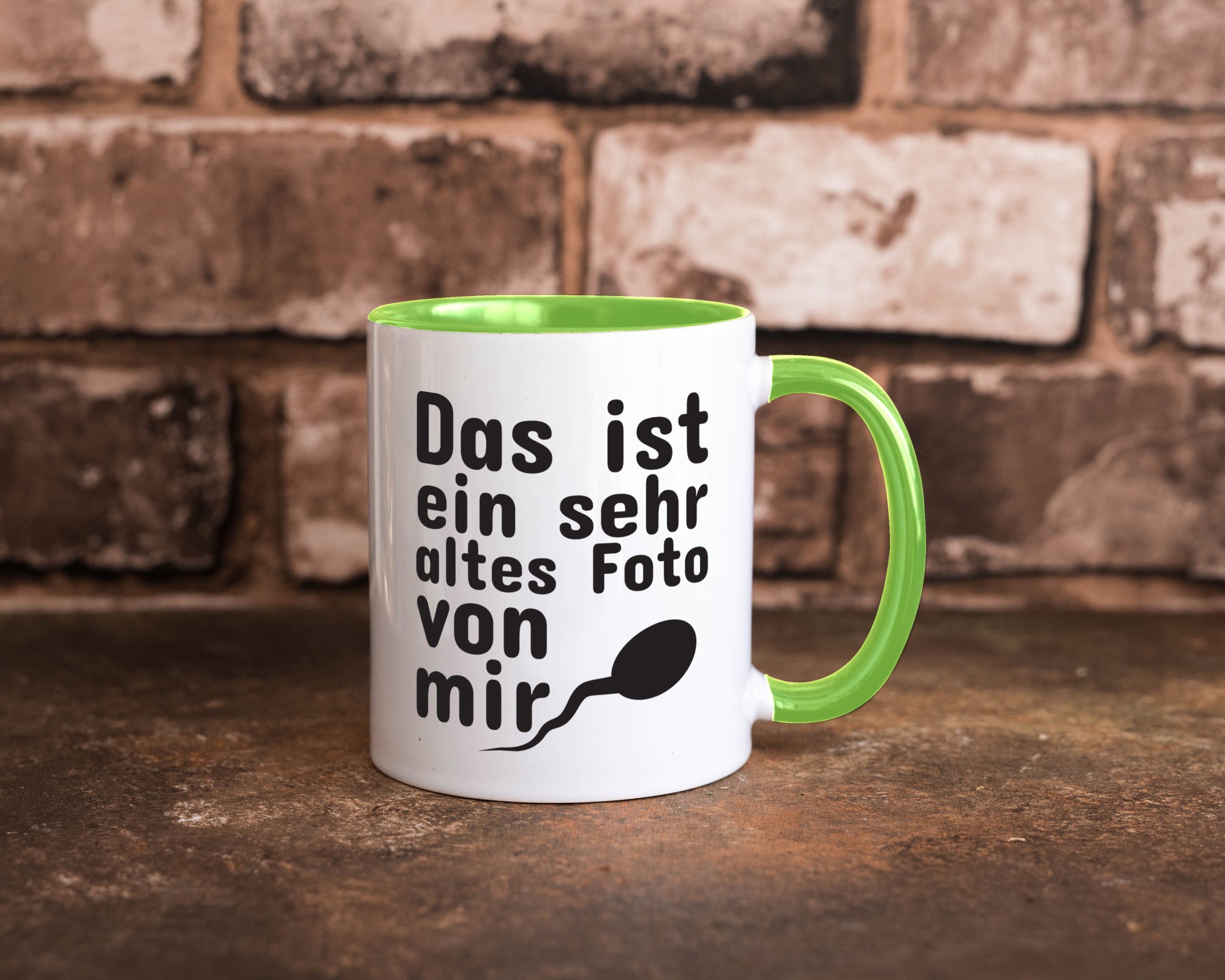 Sehr altes Foto von mir | lustige Tasse Männer Humor Geschenk Geschenkidee