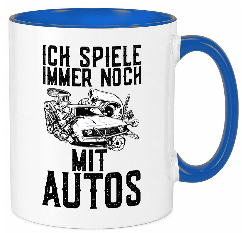 Spiele noch mit Autos | Werkstatt Werkzeug Mechaniker lustiger Spruch Geschenk