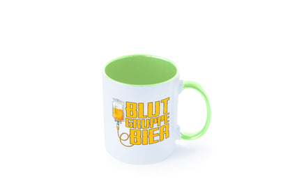 Blutgruppe Bier | Saufen Trinken Biertrinker Humor Geschenkidee Tasse