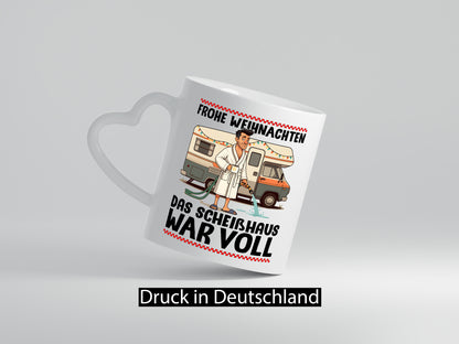 Frohe Weihnachten | Ugly Christmas Scheißhaus war voll Humor Geschenkidee Tasse