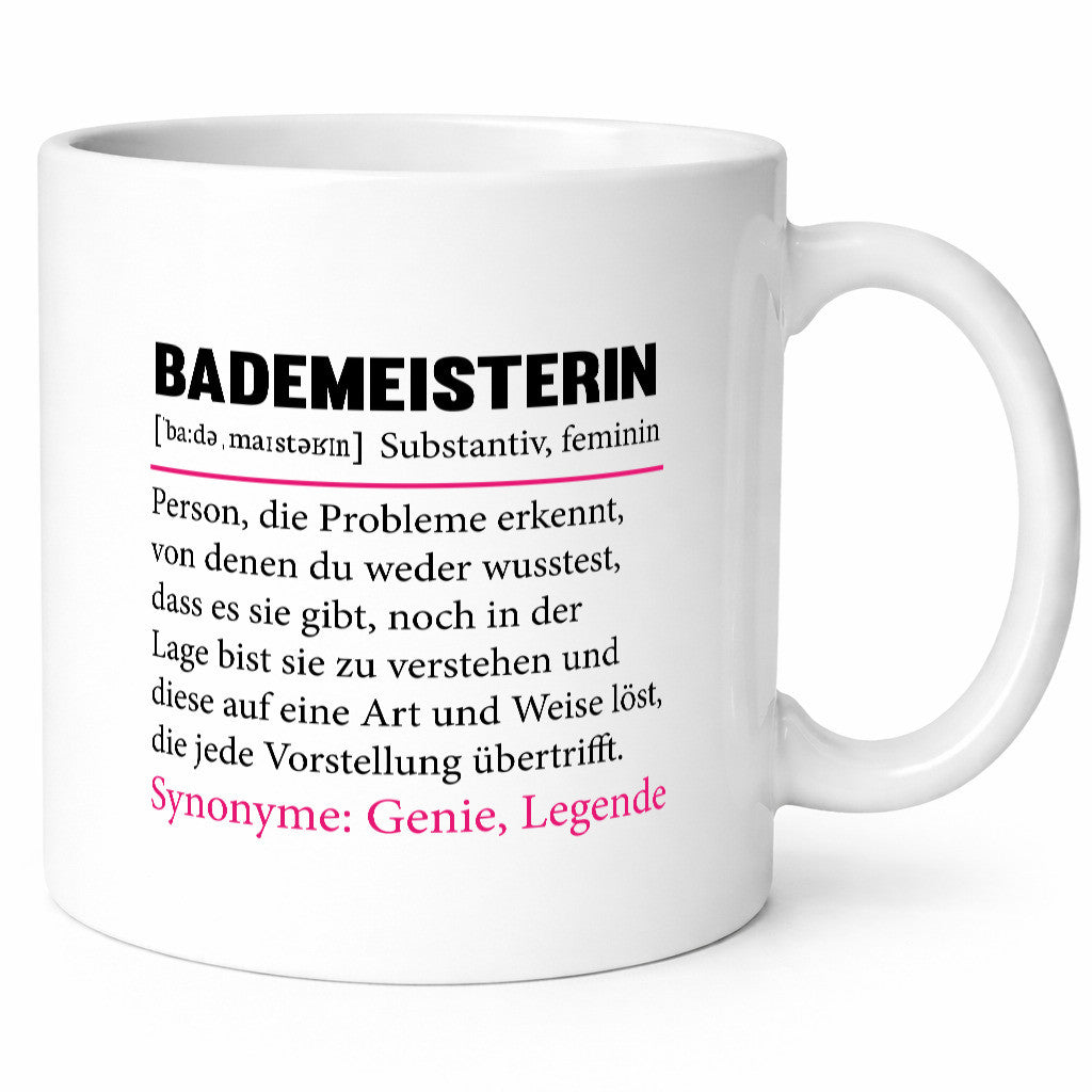 Bademeisterin | Frauen Beruf Schwimmmeisterin Geschenk Arbeit Kollegen Büro