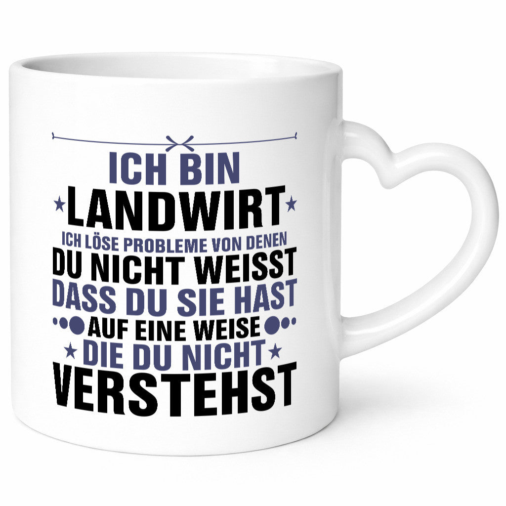 Probleme lösen: Landwirt | Bauer Landwirtschaft v2 Geschenk Humor Geschenkidee