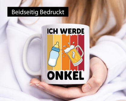 Ich werde Onkel | Patenonkel Schwangerschaft ankündigung v2 lustiger Spruch