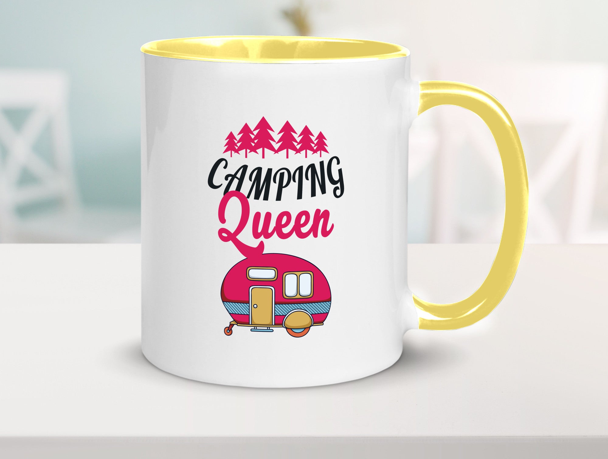 Camping Queen | Natur Lagerfeuer Geschenk Humor Geschenkidee lustiger Spruch