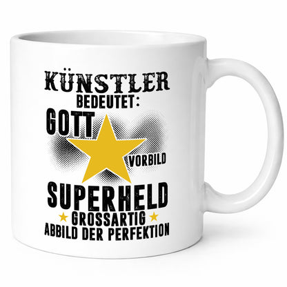 Meaning of Artist | Funny Art Quote Gift Idea Humor Mug