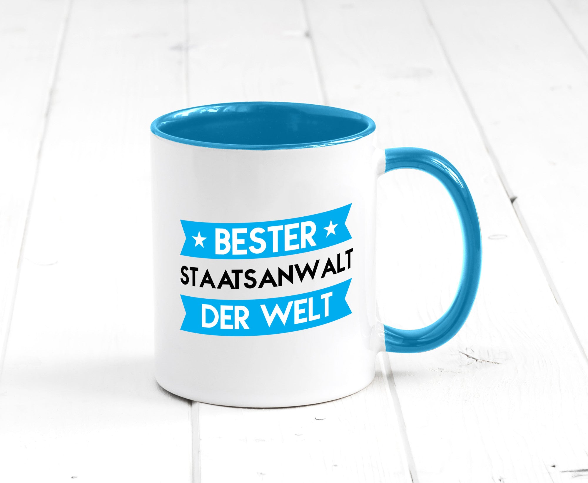 Bester Staatsanwalt | Anwalt Jurist lustig Humor Geschenkidee Geschenk Tasse