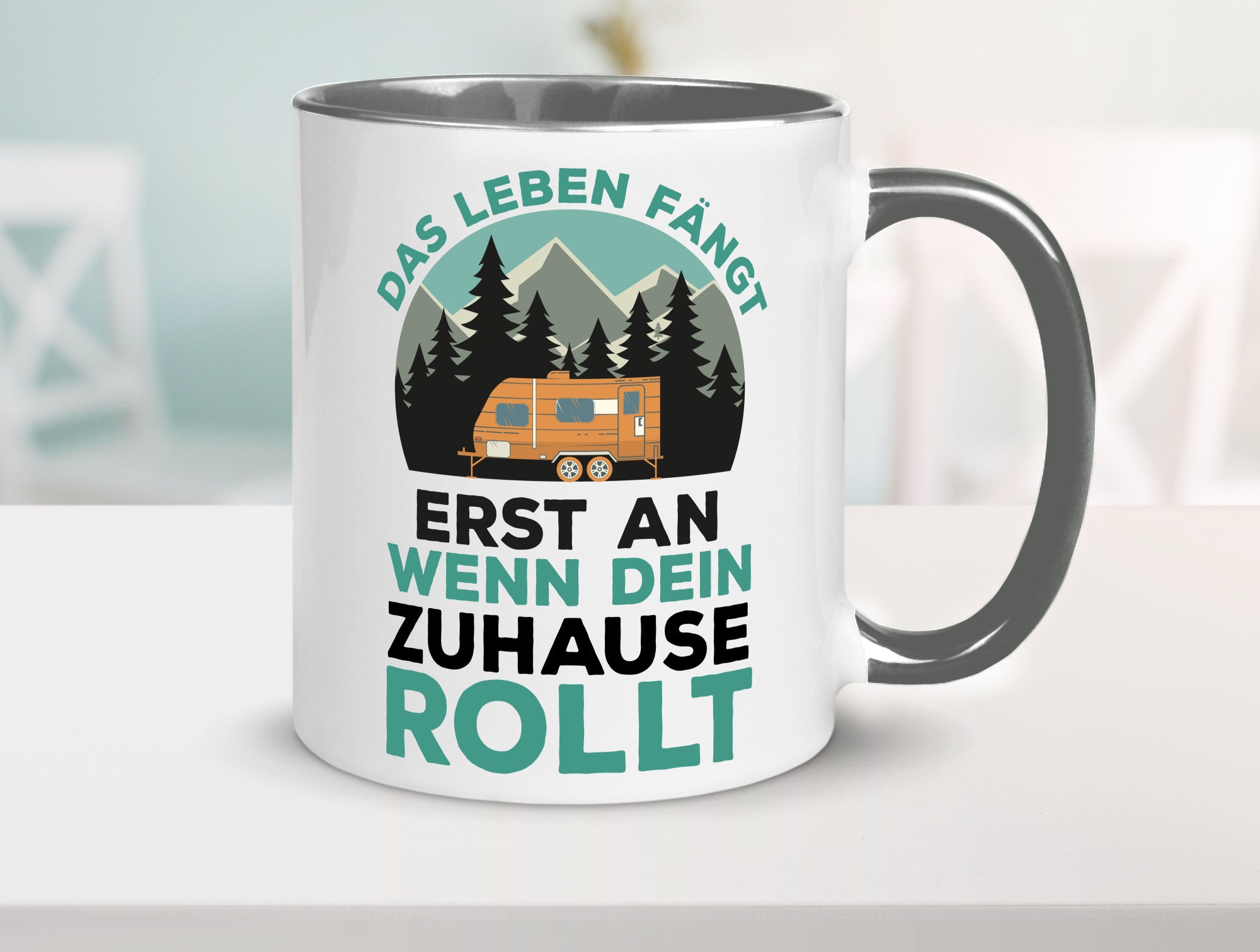Wohnmobil | Camper Zelten Campingwagen Camperin lustig Humor Geschenkidee
