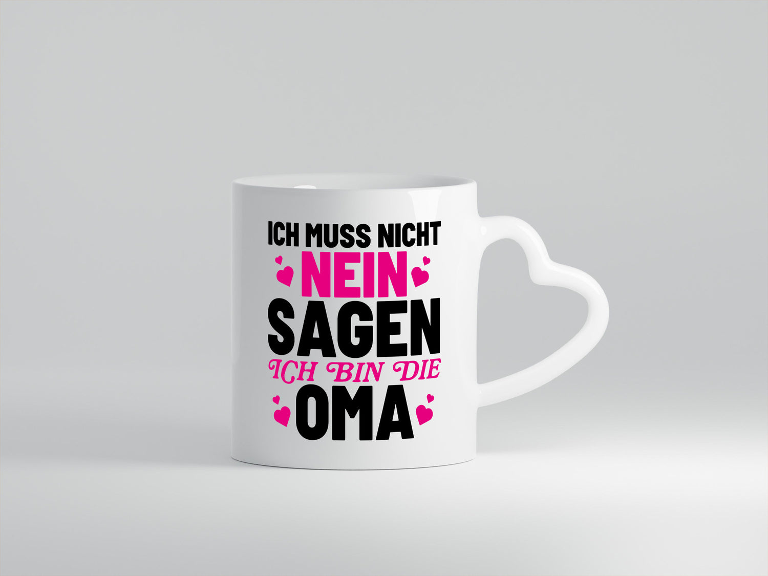Oma sagt nie nein lustiger Spruch Geschenk Familie Geschenkidee Tasse