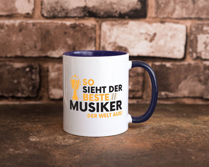 Der Weltbeste Musiker | Musik Musikant lustig Humor Geschenkidee Geschenk Tasse