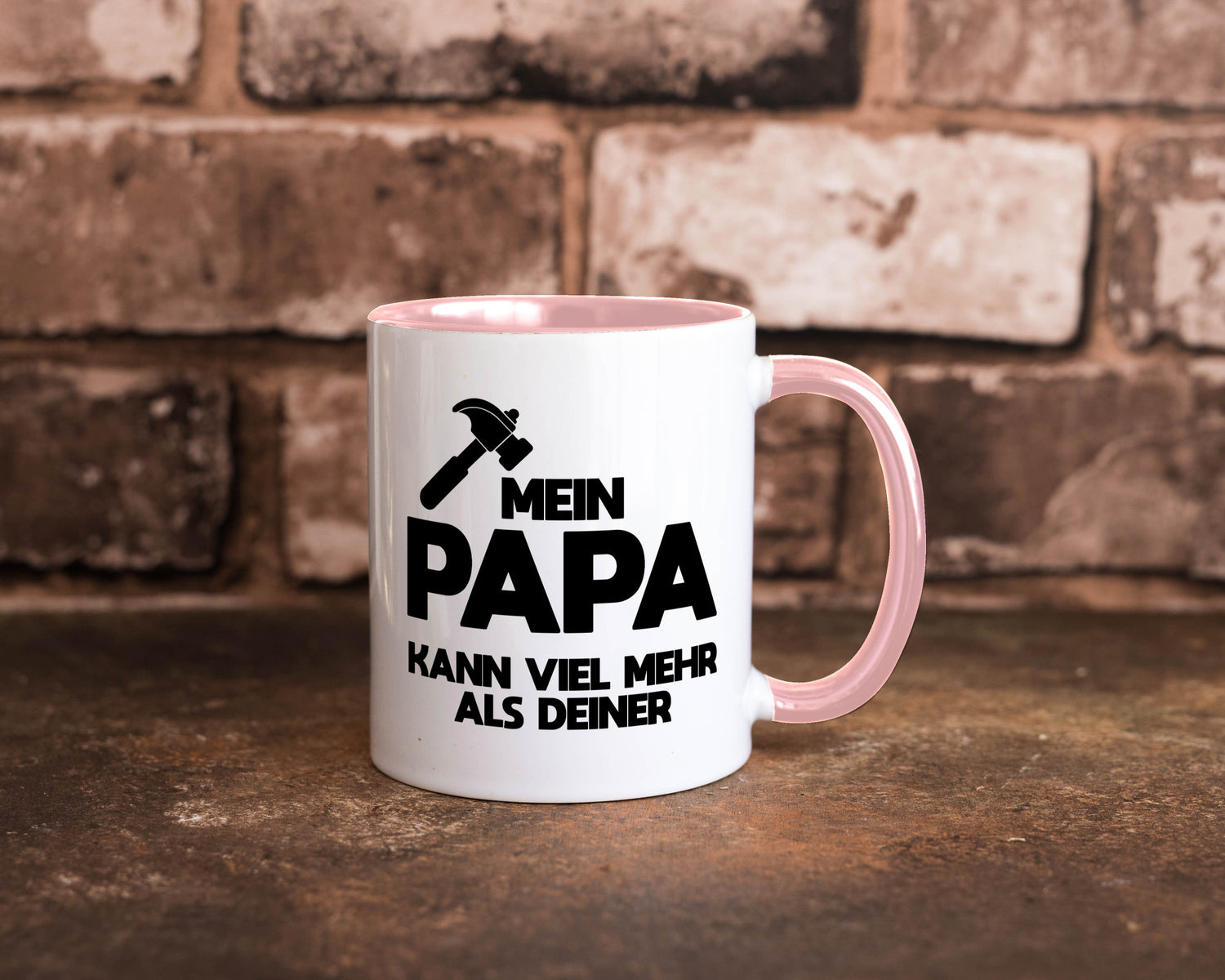 Mein papa kann viel mehr als deiner | Bester lustiger Spruch Geschenk Humor