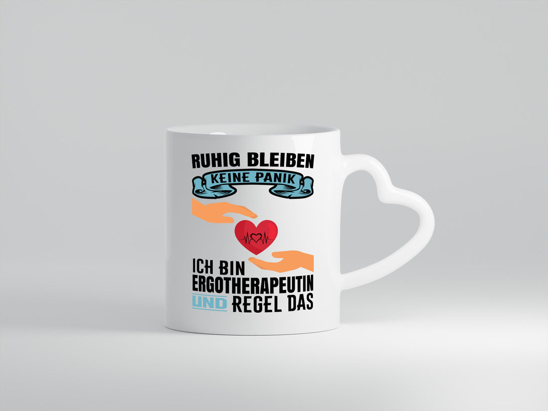 Ruhig bleiben keine Panik | Ergo Ergotherapeutin lustig Humor Geschenkidee