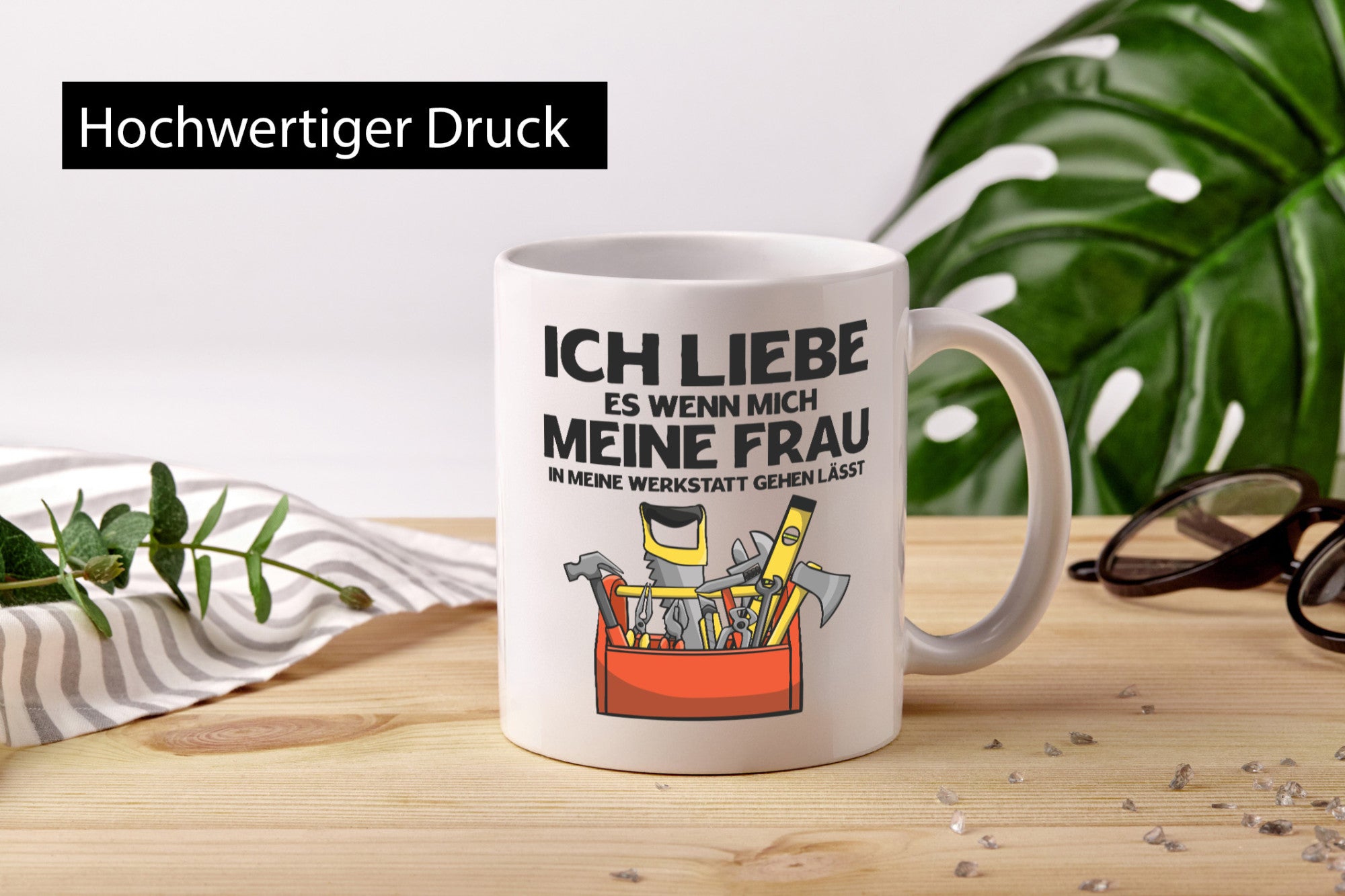 Ich liebe meine Frau | Werkstatt Werkzeug Handwerker v2 Geschenk Humor