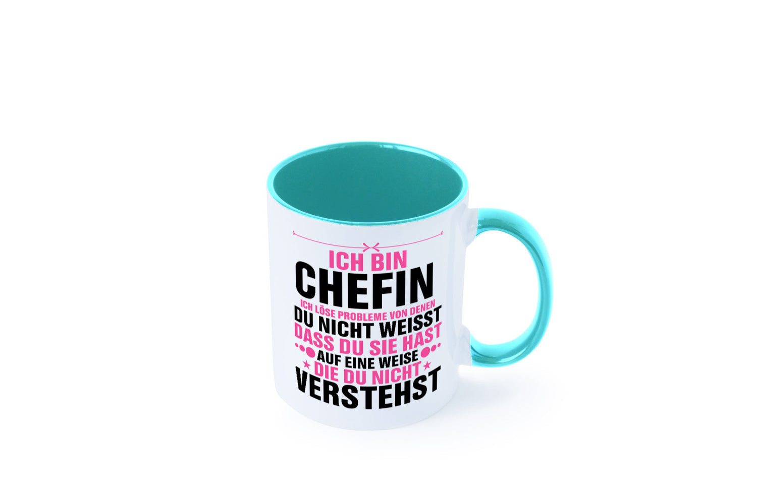 Löse Probleme: Chefin | Führungskraft Vorgesetzte lustiger Spruch Geschenk