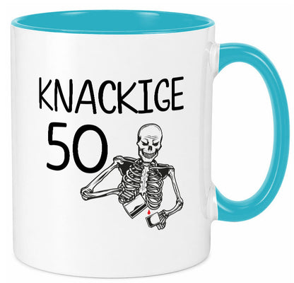 50. Geburtstag | Alt Knackig und Geschenk Geschenkidee lustiger Spruch Tasse