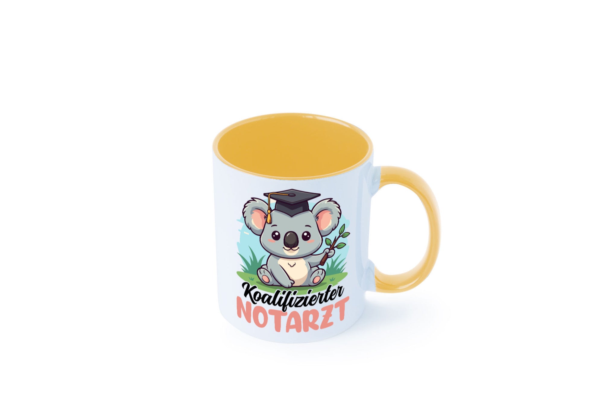 Koalifizierter Notarzt | Arzt Geschenk Humor Geschenkidee lustiger Spruch Tasse