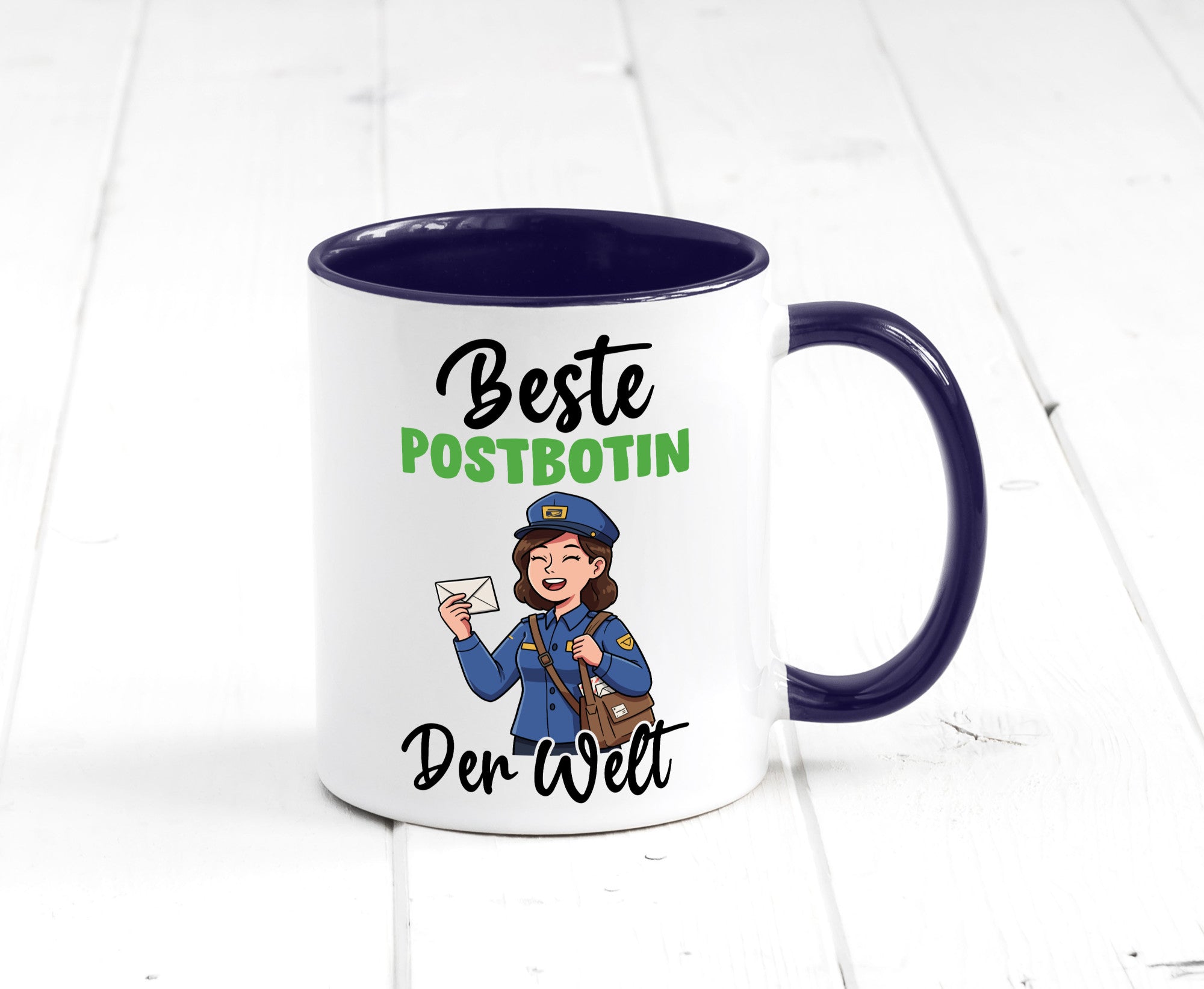 Beste Postbotin | Beruf Post Briefträger v2 lustig Arbeit Kollegen Büro