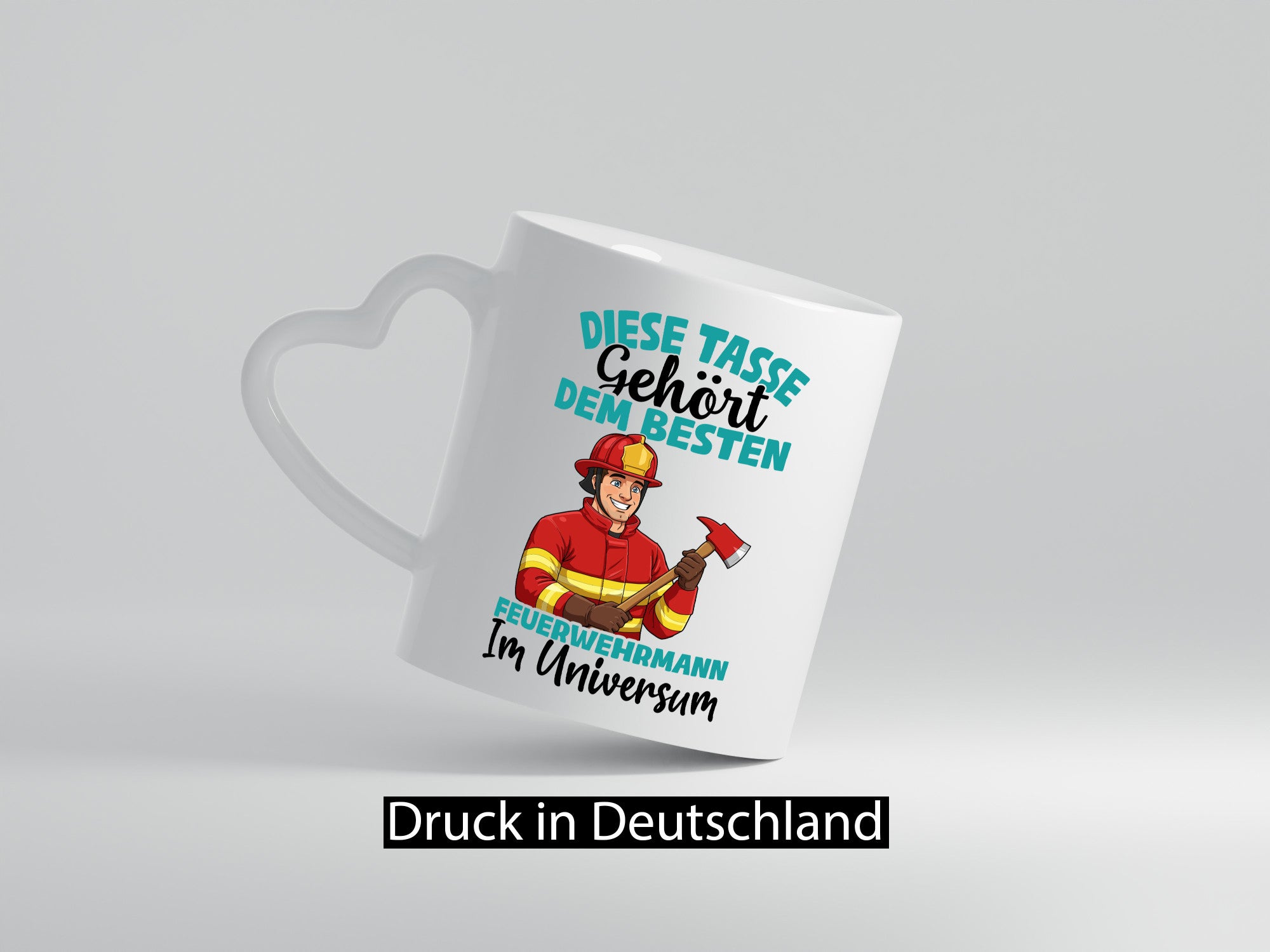 Im Universum: Feuerwehrmann | Feuerwehr Geschenk Humor Geschenkidee lustiger