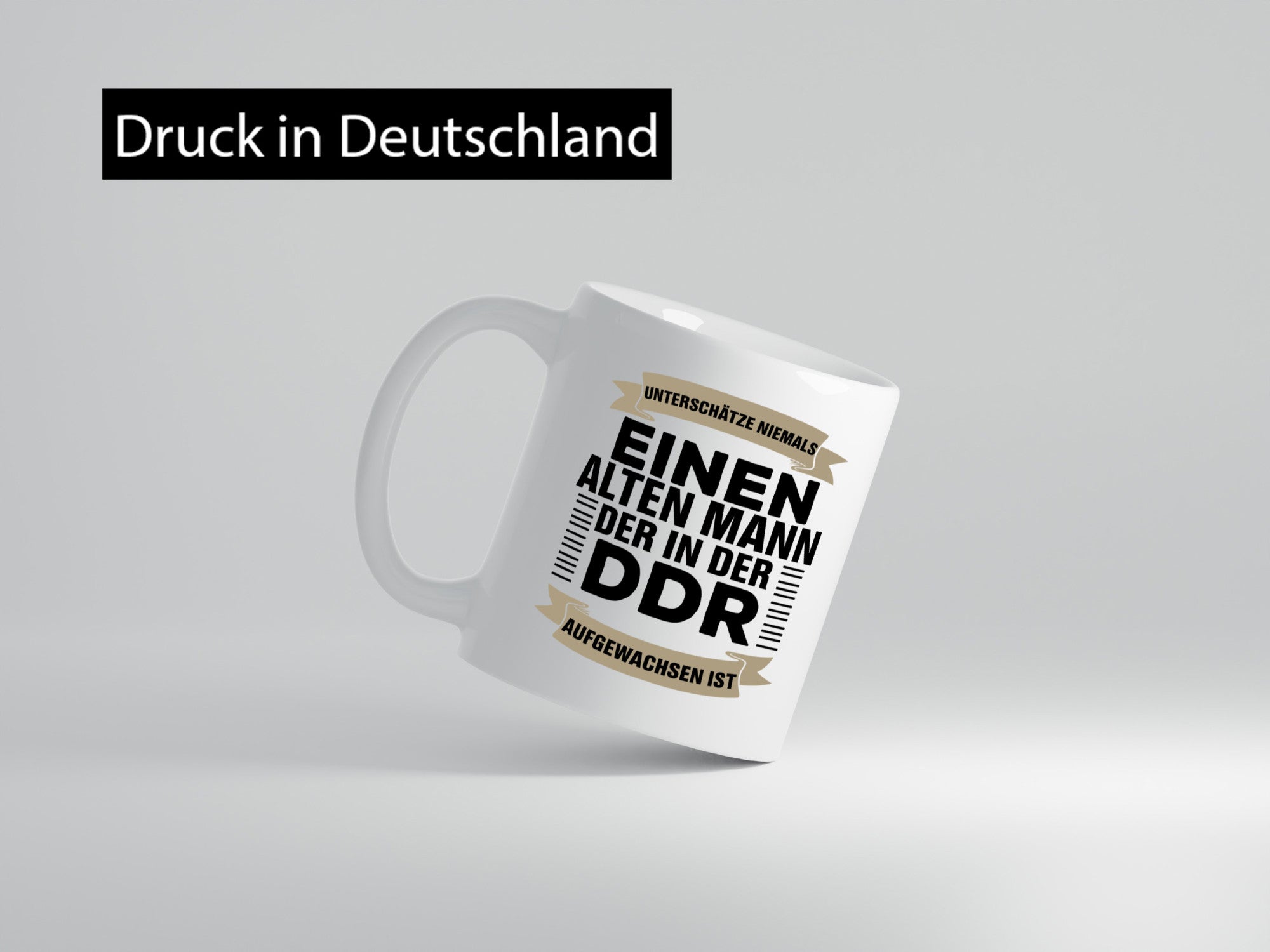 DDR Männer | Ostdeutschland Opa Ossi Vatertag Humor Familie Geschenkidee Tasse
