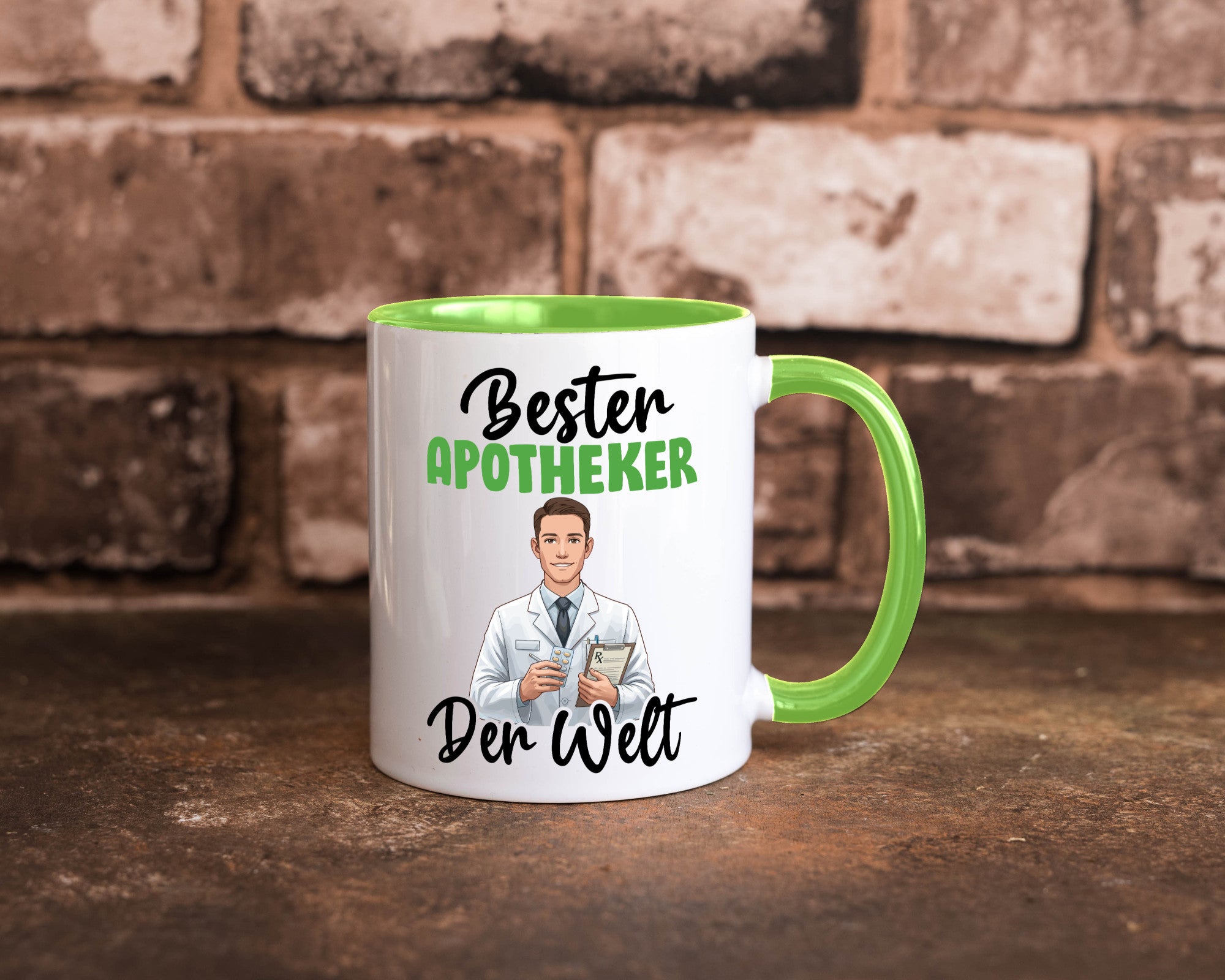 Bester Apotheker | Apotheke Pharmazie v2 Humor Geschenkidee Tasse