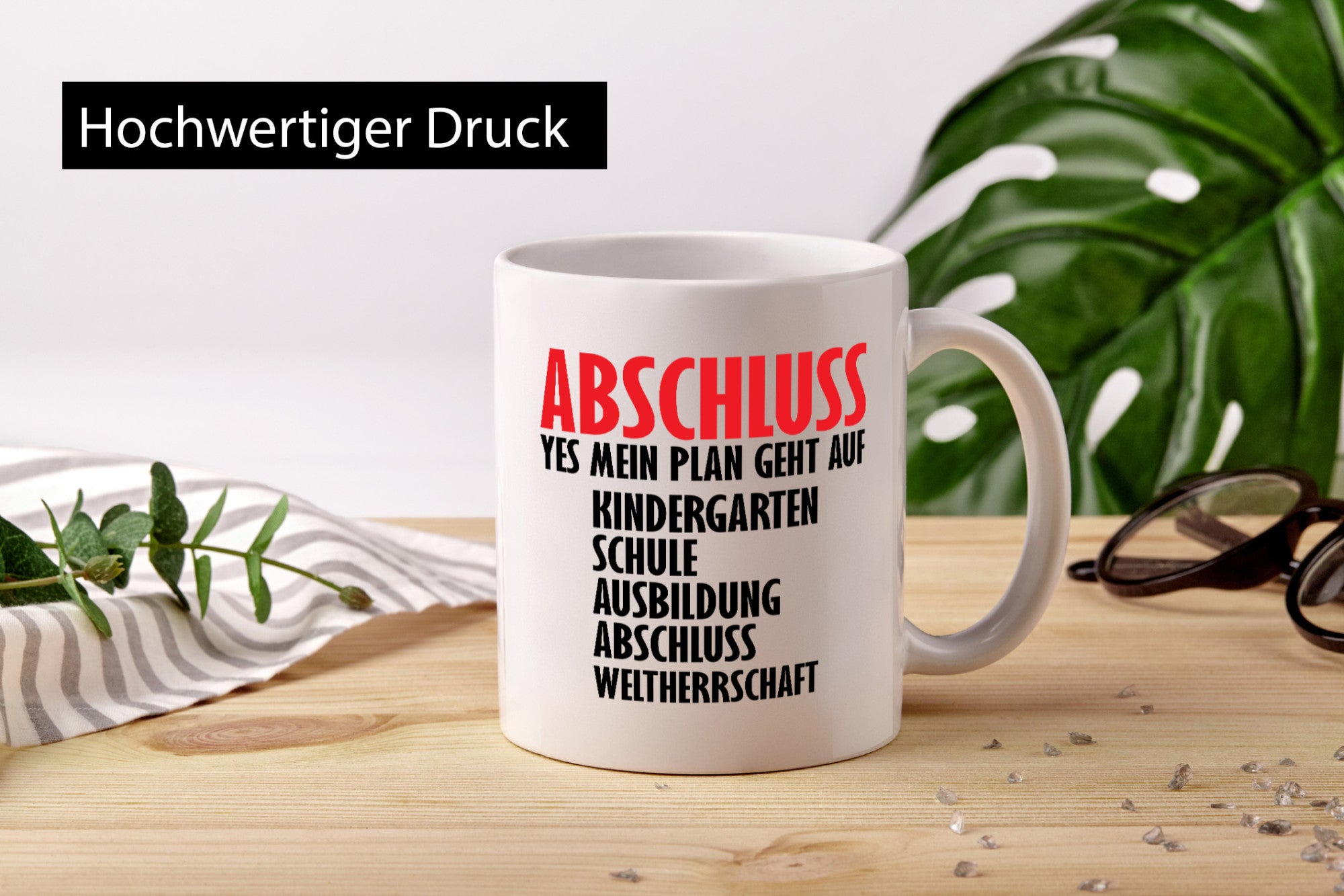 Abschluss Bachelor Geschenkidee Humor Tasse