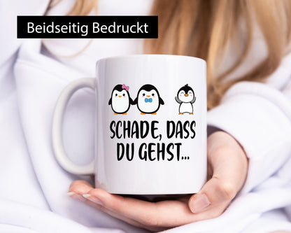 Schade das du gehst | Arbeitskollegen Arbeit Humor Kollegen Büro Geschenkidee