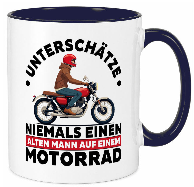 Biker Spruch | Männer Tasse Motorradfahrer Motorrad vl2 Humor Geschenkidee
