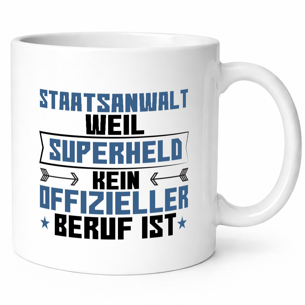 Superheld Staatsanwalt | Anwalt Jurist Geschenk Humor Geschenkidee lustiger