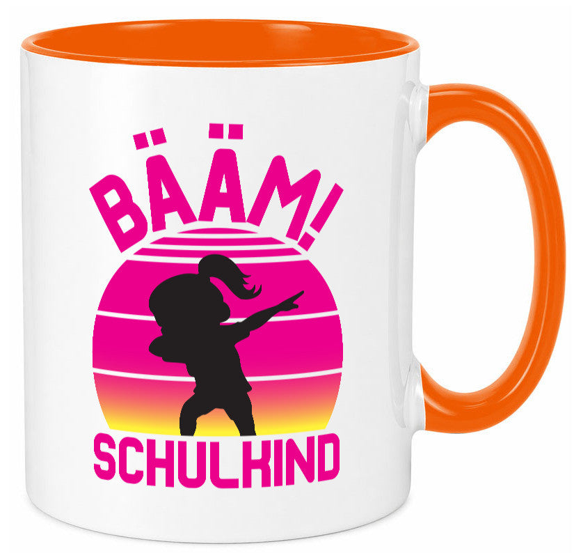 Bääm Schulkind | Einschuldung Schulanfang Geschenkidee Humor Tasse