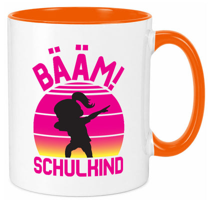 Bääm Schulkind | Einschuldung Schulanfang Geschenkidee Humor Tasse