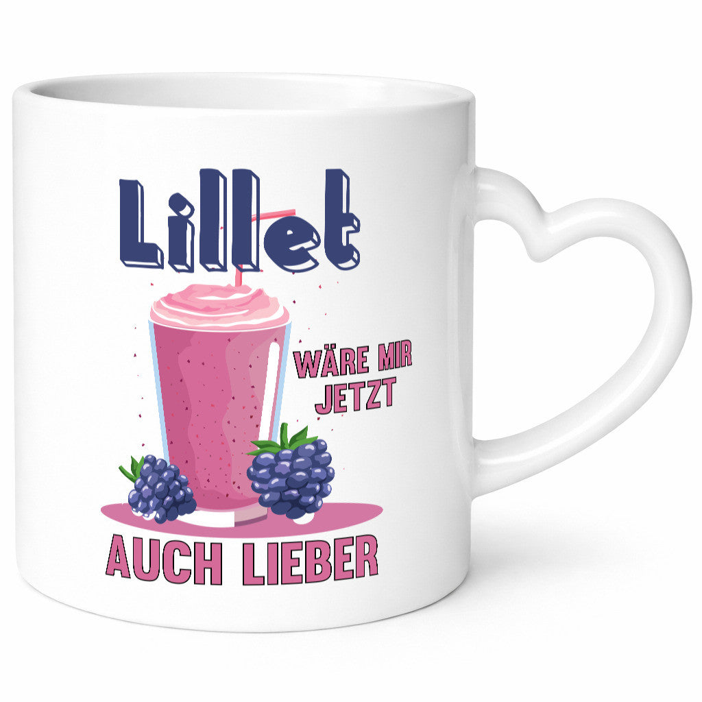 Lillet wäre mir jetzt lieber | Trinken Freunde Humor Geschenkidee Tasse