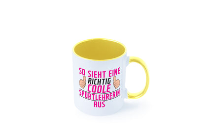 Richtig Coole Sportlehrerin | Lehrer Sport Geschenk Humor Geschenkidee lustiger