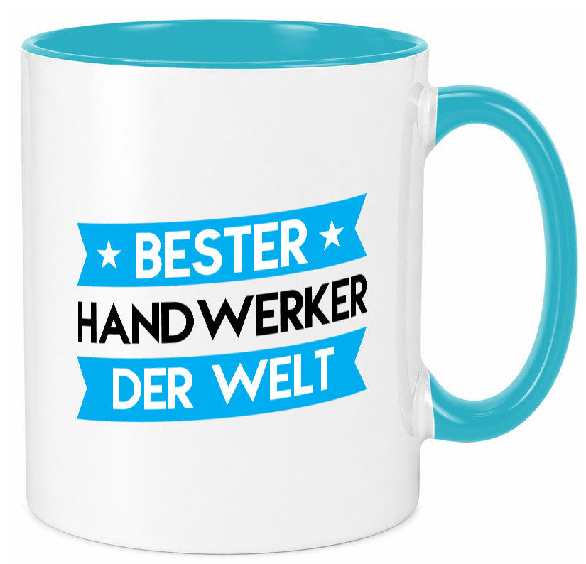 Bester Handwerker |Handwerk lustig Humor Geschenkidee Geschenk Tasse