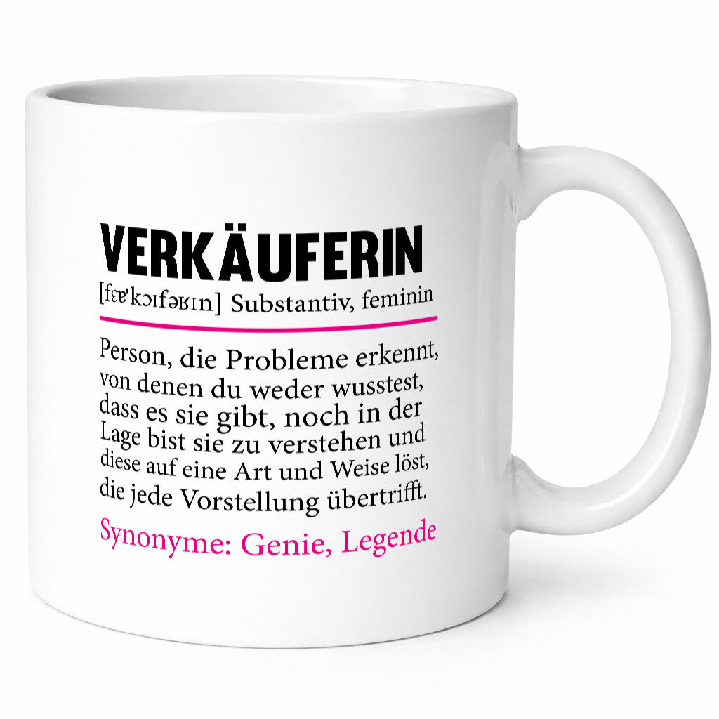 Verkäuferin | Lustiger Spruch Kollegin Verkaufsjob Geschenk Arbeit Kollegen