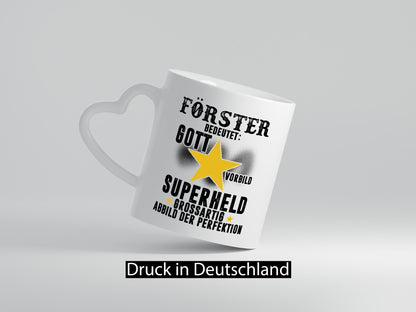 Bedeutung von Förster | Forst Arbeit lustiger Spruch Geschenk Kollegen Büro
