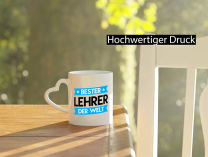 Bester Lehrer | Schule Beruf Schüler Geschenkidee Arbeit Kollegen Büro Humor