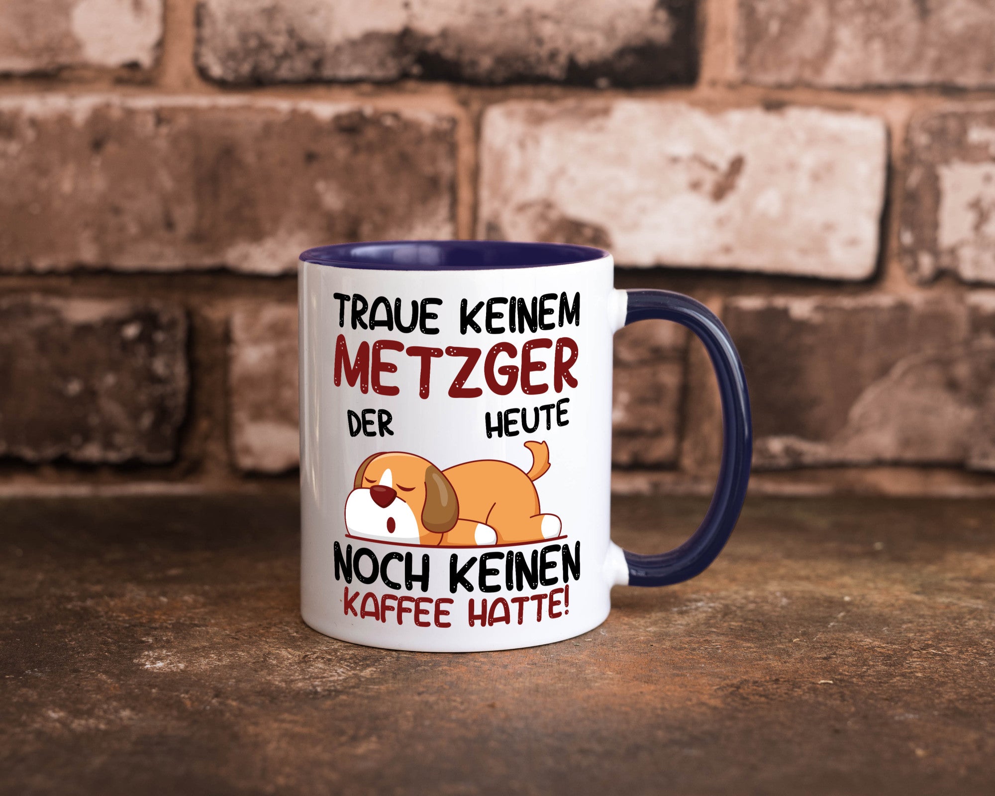Traue keinem Metzger | Fleischer Metzgerei lustiger Spruch Geschenk Humor