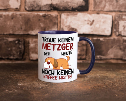 Traue keinem Metzger | Fleischer Metzgerei lustiger Spruch Geschenk Humor