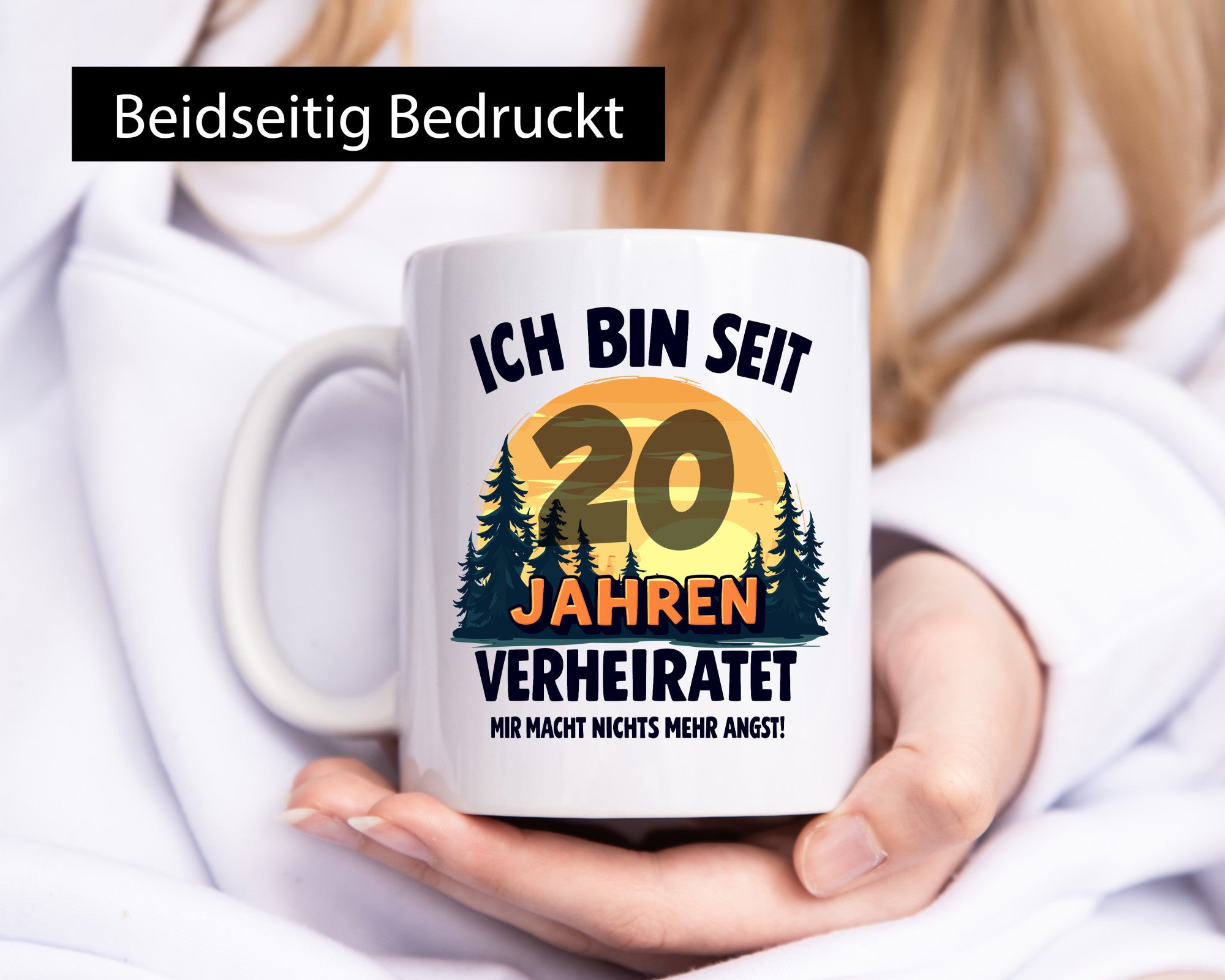 Ich bin Verheiratet | 20. Hochzeitstag Ehepaar lustiger Spruch Geschenk Humor